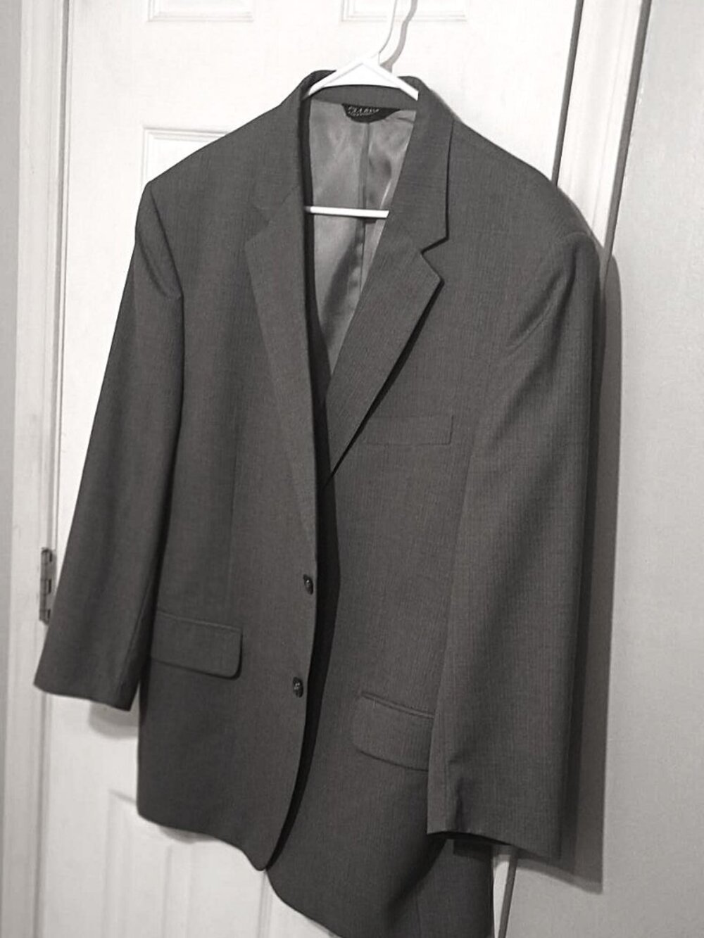 Joseph A. Bank Men Light Gray Blazer Only   44S